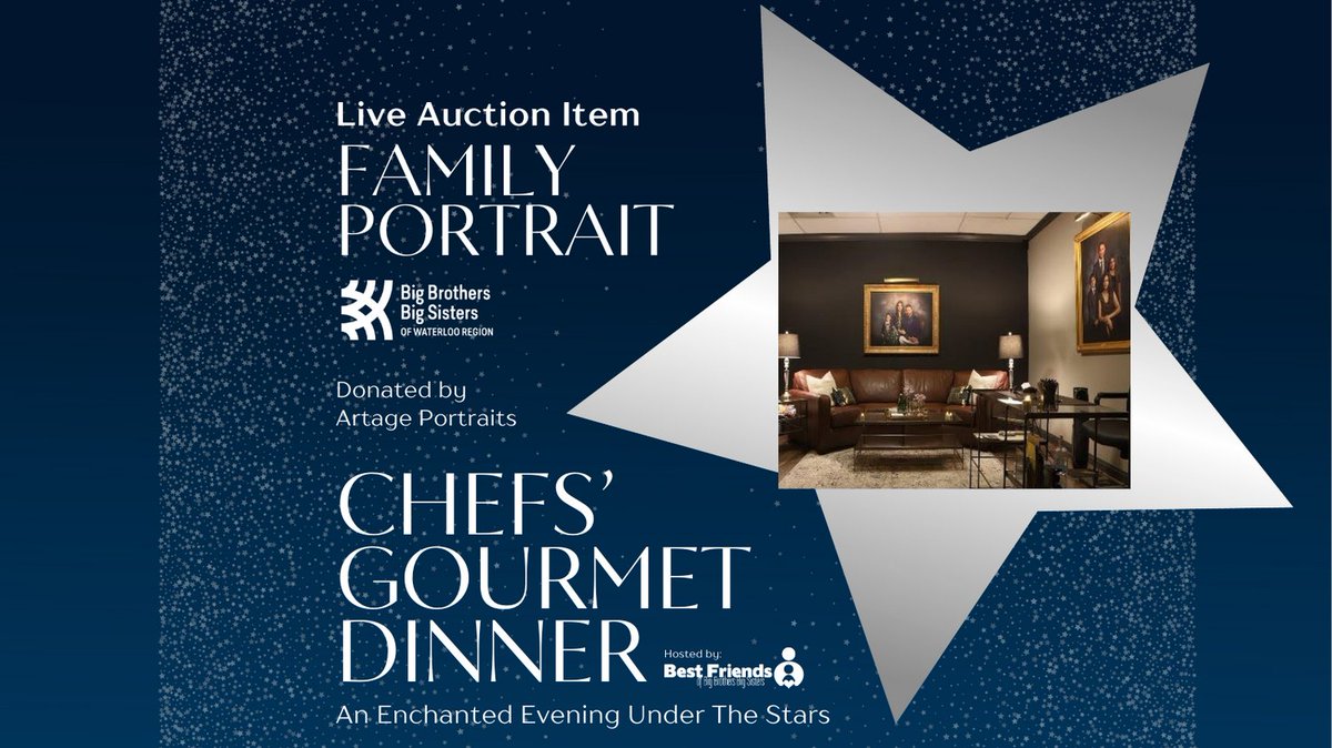 We have some amazing live AUCTION items up for bidding. A Broil King Baron S-420 Pro! Borrow a '59 Rolls Royce (driver included). Luxury overnight stay &amp; breakfast for two. 20" Renaissance-style portrait. Link in the bio for tickets. <a href="/BBBSWR/">BBBS Waterloo Region</a> #BestFriendsGOBIG #BFWRGourmetdinner