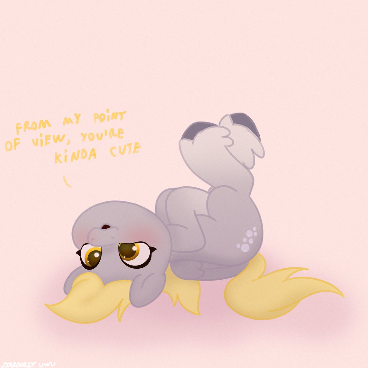 Starburst_UwU's tweet image. Just derpy being derpy

#derpyhooves #derpy #MLP #mlpfanart #mylittlepony