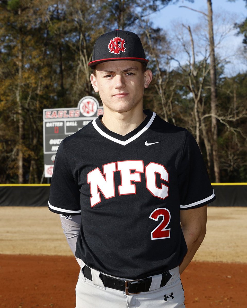 NFC_Baseball's tweet photo. Eagles win 2-0 over Florida High.   Jace Riggan picks up win going 5 innings with 9 Ks 4 Hits and no runs.  Jimmy Meeks pitches the final two innings for save allowing 1 hit, 2 Ks, and no runs.   Jimmy Meeks and @BrigsSpark2713 each have RBI singles. https://t.co/J1Tdz2vOVW