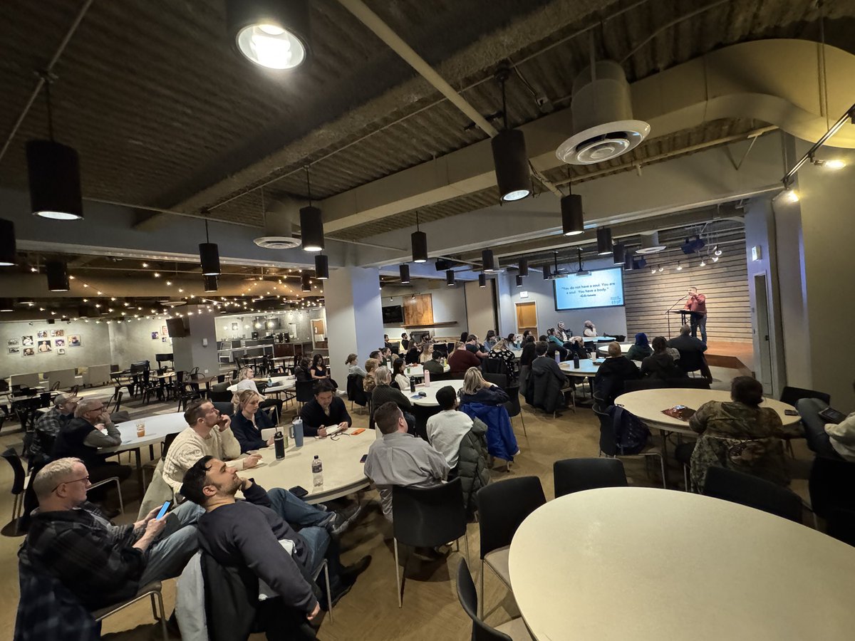 CSLIChicago's tweet photo. Pastor @EricTarge discusses what the Bible teaches about God’s design for sex, gender, and the human body as part of our Sex, Gender &amp; Christian Living series (in partnership with @ParkChurch). #CSLI https://t.co/V46mahqrsA