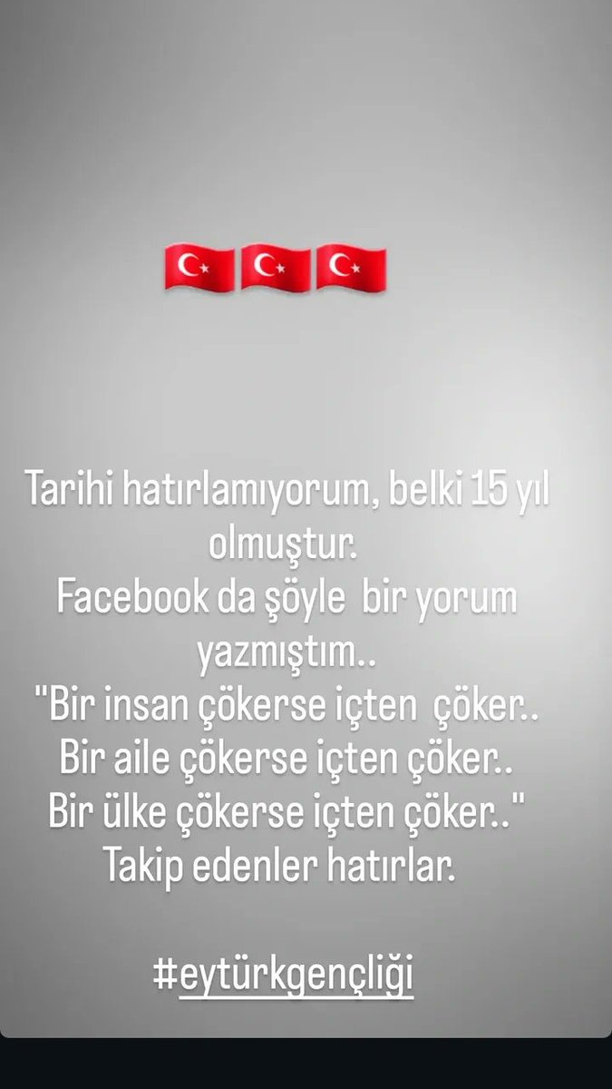 Ülkede birbirine bağlı  önce vatan diyen  millet olursa dış  ülkelerde dahil hiç kimse birsey yapamaz. Ama ne yazık ki tam tersi..
 ülkemizde hiç bu kadar  ayristirma ve birbirine  düşman halk,millet olmamıştı. #adaletherkeselazım