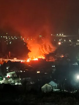 Frontline_eu_us's tweet image. Breaking!
In Gorno-Altaysk, 🔥🔥🇷🇺🤮Republic of Altai, russia, an electrical substation was set on fire.

The city has been left without electricity.

Let the rusians now feel what it&apos;s like to live without electricity.💥💥💥

Slava to Ukraine!💪🇺🇦

#putinhuilo