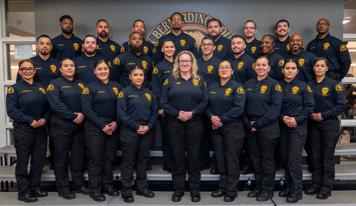 SBCprobation's tweet photo. Congratulations to the graduating Probation Corrections Officer CORE Academy Class 88. 

Welcome to the #SBCProbation family—we’re excited to have you on the team!

#JoinTheTeam #JoinProbation https://t.co/SqA3L01LJN