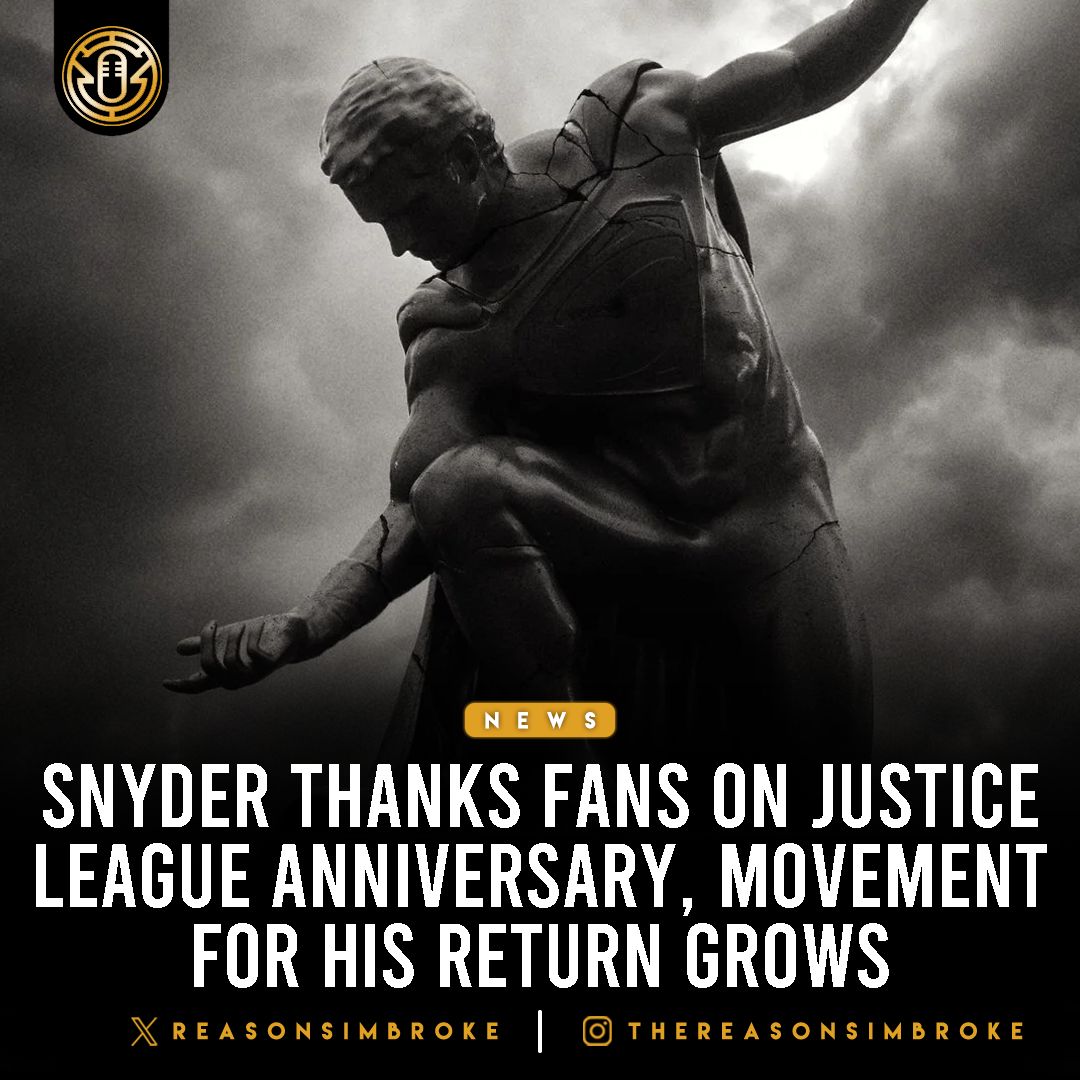 #BringBackZackSnyder #RestoreTheSnyderVerse