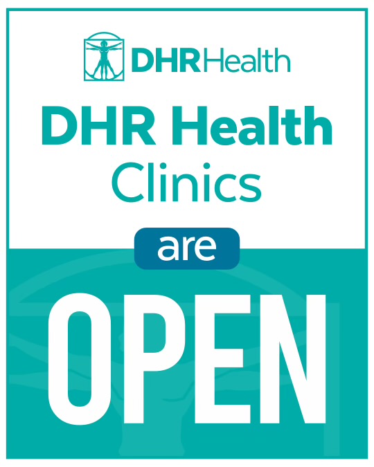 DHR Health Clinics are open and ready to care for you!

Our clinics are open today from 8 AM – 5 PM and ready to serve you. While our phones are experiencing technical issues, our doors are open, and our teams are here to provide the care you need.

Come on in—we’re here for you!