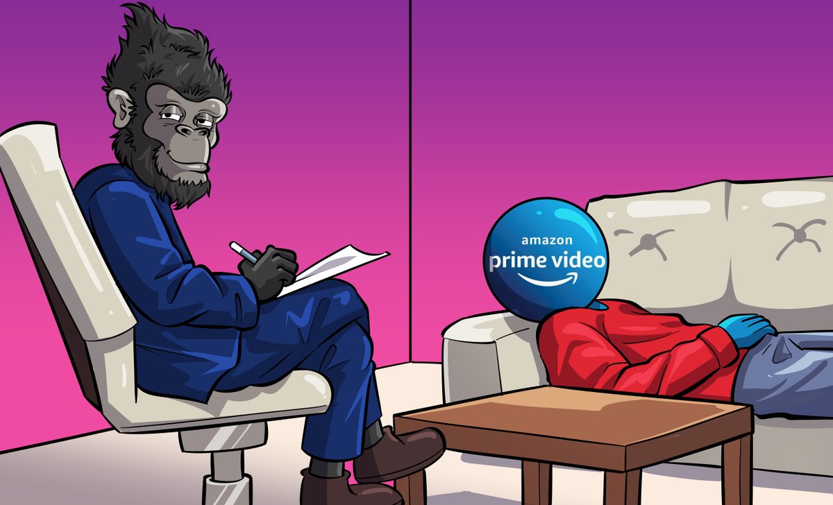 ApeflixOfficial's tweet photo. Amazon Originals Suck!

For every The Boys, there’s a Yodeling Zombies from Mars original no one asked for. 😬

Apeflix’s AI filters the cringe—thank us later. 🦍🔥

#AmazonOriginals #Apeflix https://t.co/wlLS6yq8Kk