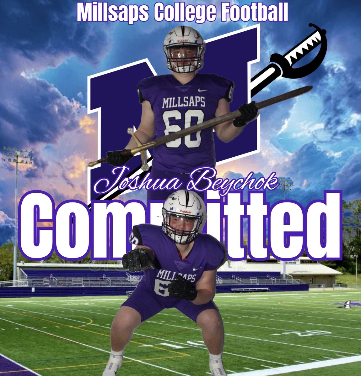 I’m excited to announce that I will be furthering my athletic and academic career at Millsaps College. I’m grateful for the opportunity and those who have supported and helped me along the way. #GoMajors