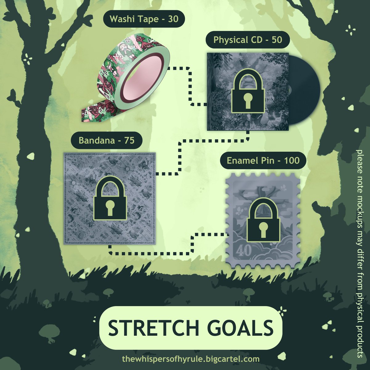 🌿 STRETCH GOAL 1 UNLOCKED🌿

Yahaha! In honor of reaching 30 orders, all Full Bundle orders will now include this washi tape of Saria, Link, and the Skull Kids designed by <a href="/yoYokaiy/">yokaiy</a> !

Preorders end on April 23rd at 11:59 PM EST