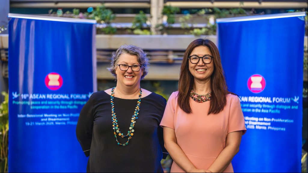 AusArmsControl's tweet image. 🇦🇺 has a proud history of advocating for non-proliferation & disarmament and we’re continuing this important work with @ASEAN.
Together with 🇵🇭 and 🇳🇿 Australia co-chaired the #16th ASEAN Regional Forum Inter-Sessional Meeting on Non-Proliferation and Disarmament in Manila