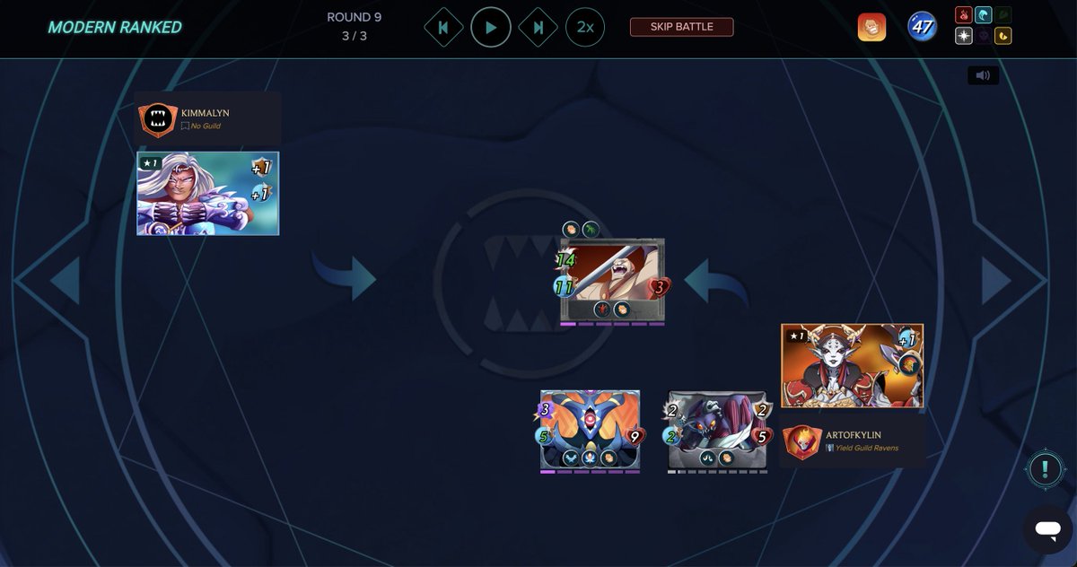 Today I had an epic splinterlands fight that ended with Gorth having 14 attack and 11 speed! 

read more about this here peakd.com/@artofkylin/ti…

#splinterlands #playtoearn #hive #crypto