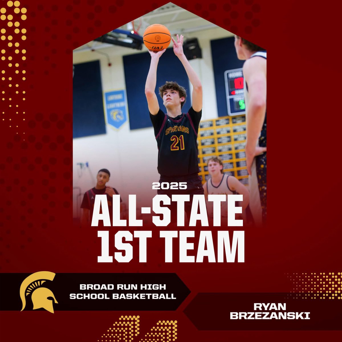 Broad Run Athletic Booster Club (@brabc_info) on Twitter photo Congratulations to Junior Spartan Basketball player, <a href="/ryan_brzezanski/">Ryan Brzezanski</a> on his selection to the 2025 <a href="/VHSL_/">VHSL Athletics</a> Class 4 Boys All-State Basketball Team! Amazing accomplishment! ❤️💛#BROE
<a href="/broadrun_mbb/">Broad Run Men’s Basketball</a> Congratulations to Junior Spartan Basketball player, <a href="/ryan_brzezanski/">Ryan Brzezanski</a> on his selection to the 2025 <a href="/VHSL_/">VHSL Athletics</a> Class 4 Boys All-State Basketball Team! Amazing accomplishment! ❤️💛#BROE
<a href="/broadrun_mbb/">Broad Run Men’s Basketball</a>