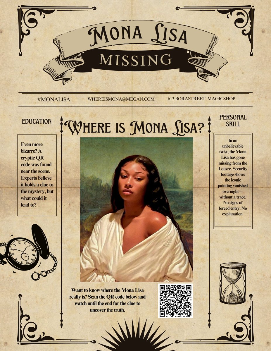 RainboMonkeys's tweet photo. #Megantheestalion
#WhereisMonaLisa
WHERE IS MONA LISA https://t.co/ZsEVCpYBpt
