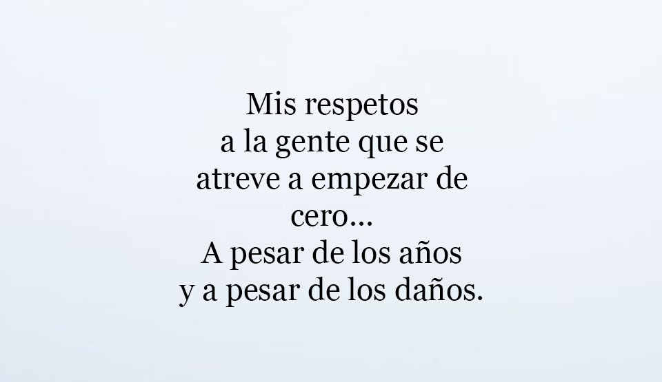 accionp0eticaes's tweet photo. ❤️ 11 : 11 ❤️
Mis respetos
a la gente que se
atreve a empezar de
cero... https://t.co/kvilnuLoR4