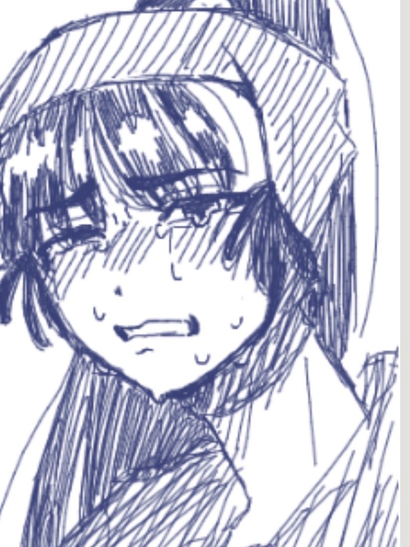 😭　えちゃ