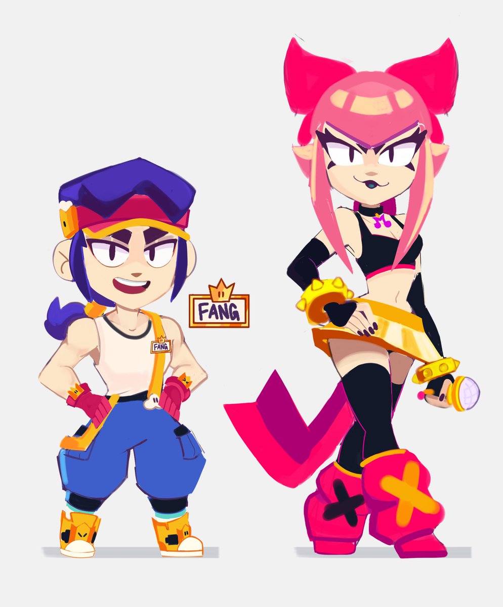 Mini Redesigns Parte 1/? +Extra
Mainly just little details and height comparisons 

#brawlstars #BrawlStarsArt #brawlstarsfanart #brawlart