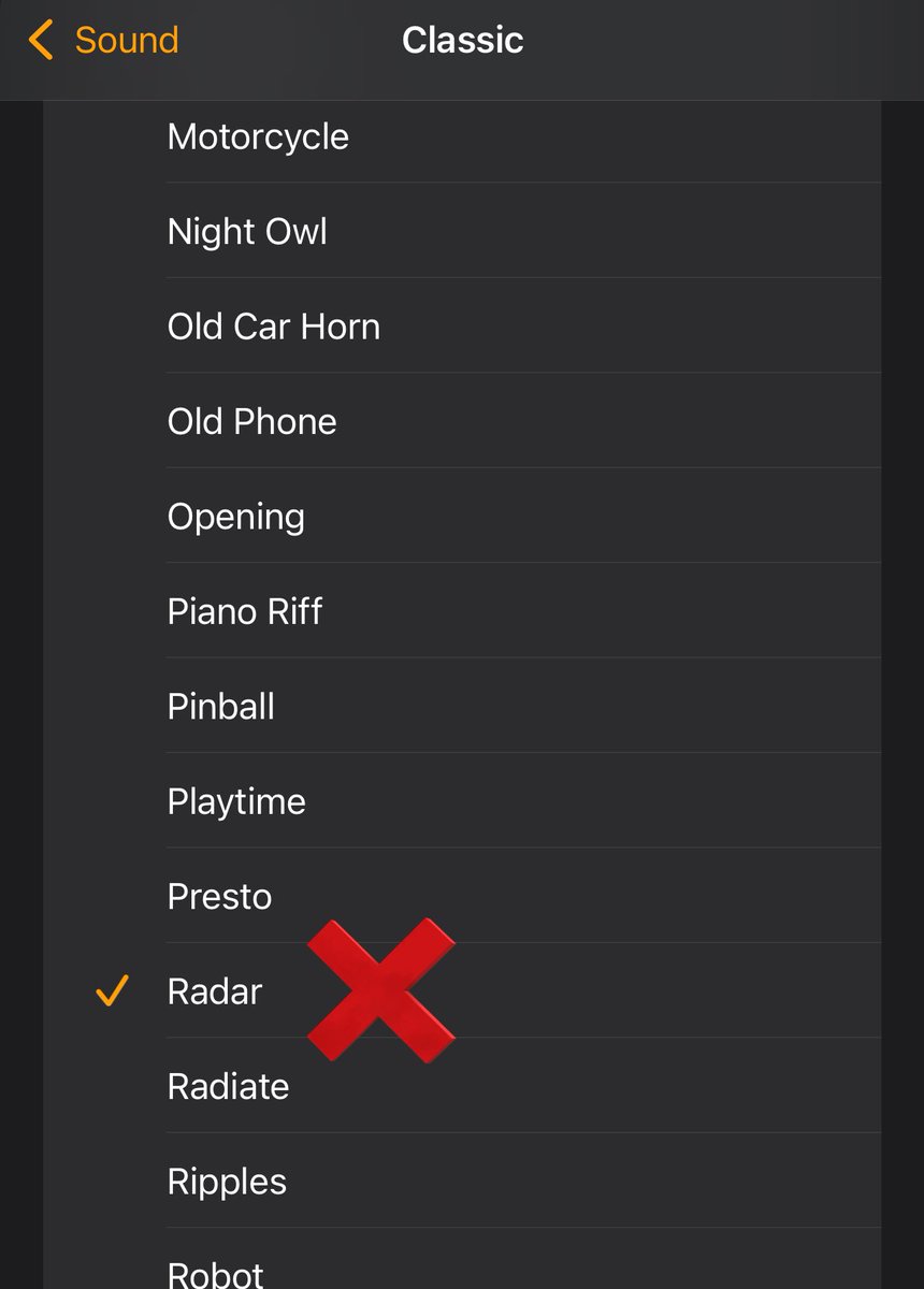 ⏰ Used 'Radar' classic sound on IPhone alarm for far too many years, I woke up pissed every time. 

Switched to 'Daydream', now I wake up and it’s not so bad. 

Game changer. 

Pro tip: ditch the angry alarm 🚨 

#MorningMotivation