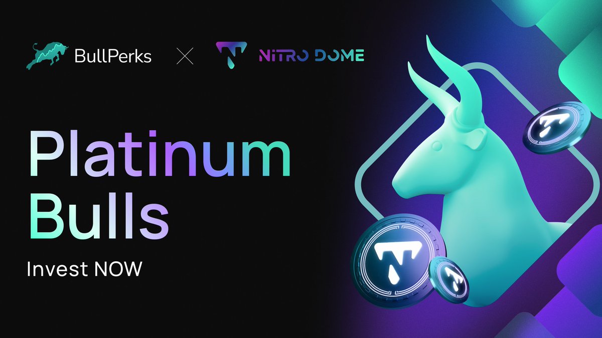 🎫 Attention Platinum Bulls! 🚨

The @Nitro_Dome $NTD IDO is NOW open just for you! As a Platinum Bull, you have the chance to invest before this deal goes live for all tier holders. 

👉 Join the IDO deal here: bit.ly/BLP_NTD

💎 Platinum-Exclusive Access 💎
This early