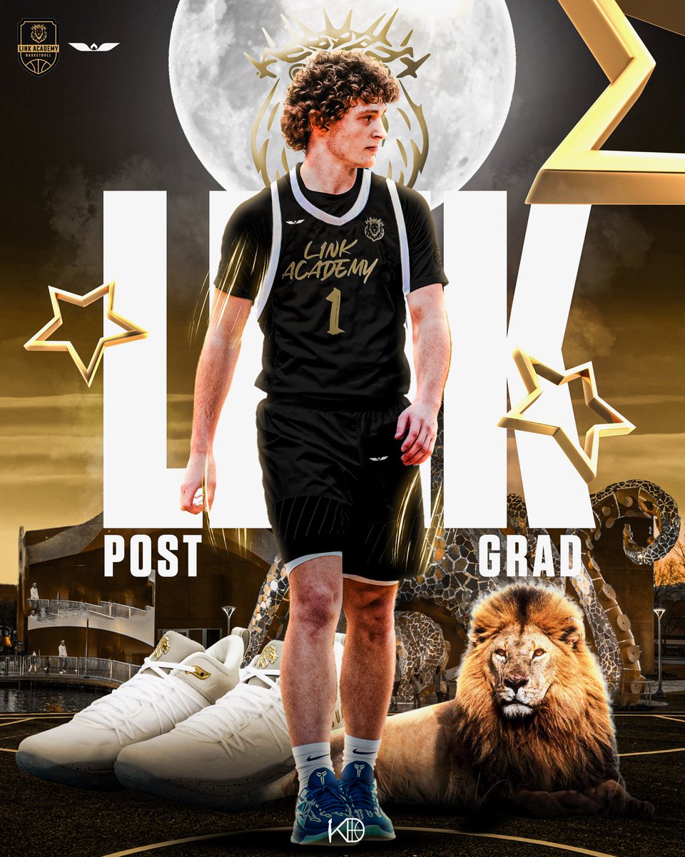 I’m excited to announce my commitment to Link Academy for a post graduate year! <a href="/LinkHoops/">𝐋𝐢𝐧𝐤 𝐇𝐨𝐨𝐩𝐬</a> #partofthepride 🦁