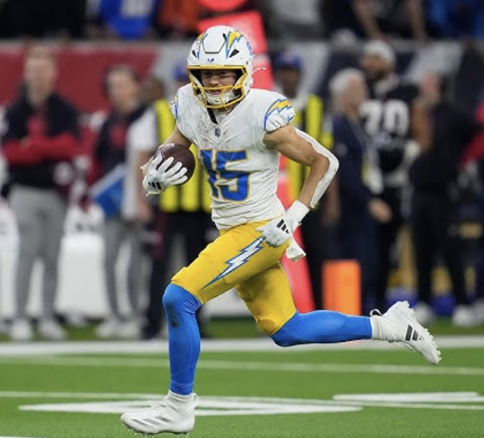 JamesPalmerTV's tweet photo. The wait is over! In this highly anticipated "89" Rookie Report Card episode, Steve Smith Sr. and James Palmer break down the phenomenal rookie season of #chargers WR Ladd McConkey. https://t.co/HyvqnnQuBi