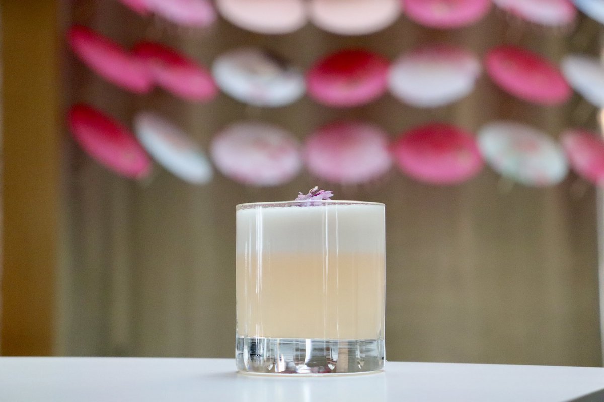 The Kyoto Spring cocktail is homage to the bond between Japan and DC. Made with Japanese Gin and cherry blossom green tea syrup, enjoy the Kyoto Spring cocktail in Estuary’s Bar and Lounge.
