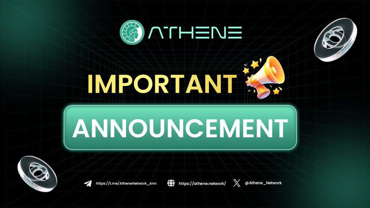 🤑 Minimum Reinvestment Going Down To $20

🎁  To show our appreciation for your support and trust for the whole time, we’re giving you $20 reward directly to your ATN Public Sale account. 

1️⃣ Each successfully KYC-verified account on the Athene App (athene.network/download)