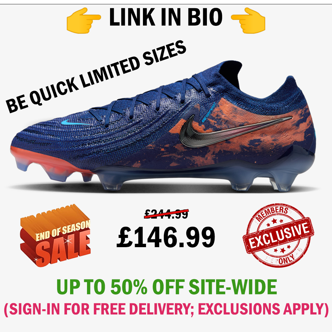 Football_Boots's tweet photo. End-of-season Nike sale! Huge discounts on select packs and special edition boots🤩
-
More about the sale here: https://t.co/Z4bslQ4Pm2
-
#EndOfSeasonSale #nikefootballboots #nikemercurial #nikephantom #niketiempo #mercurialsuperfly #mercurialvapor #phantomgx #tiempolegend https://t.co/J6L9kzv0GJ
