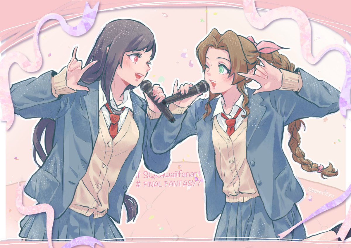 kawaiiだけじゃないんだぞ🥊🪄︎︎🎶
 #SQkawaiifanart
