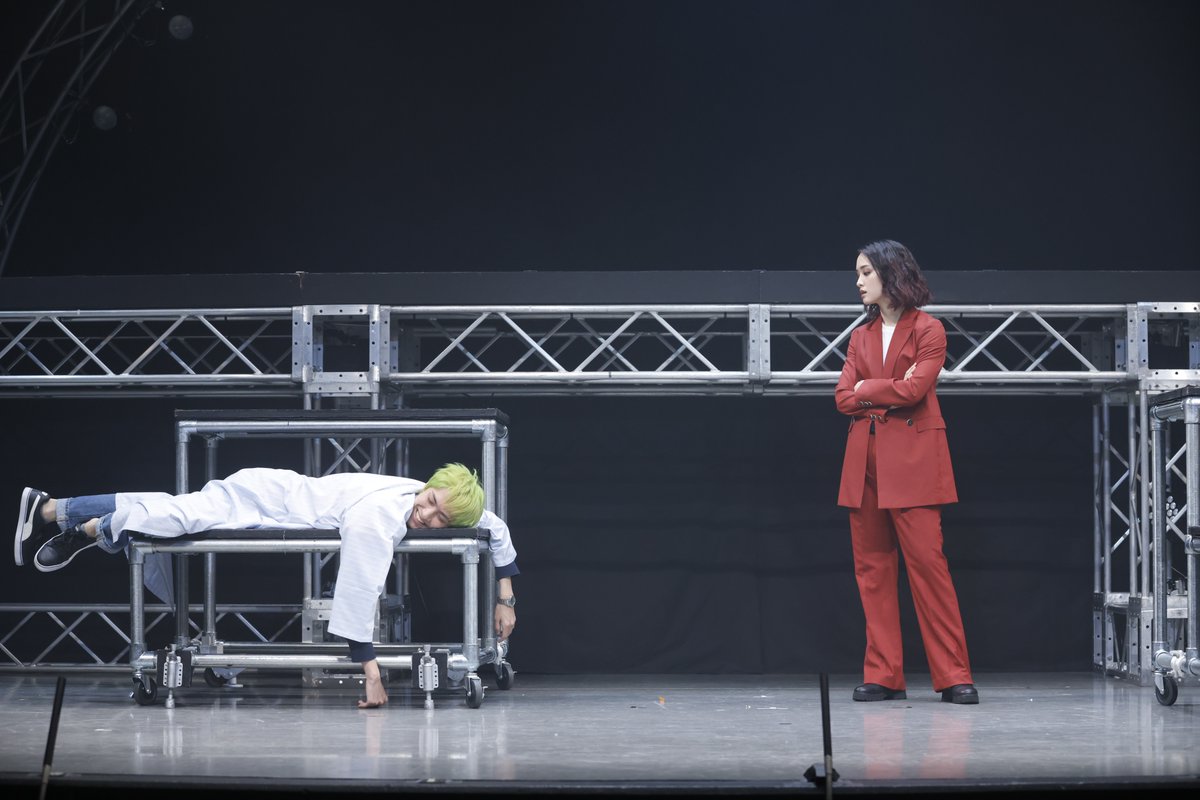 jdkj_stage's tweet photo. 本日は１公演   

受付・ロビー・客席開場：17: 45    
開演：18:30  
終演予定：20:45        

当日券のご用意ございます❗️ 

銀座博品館劇場にて、 皆様のご来場をお待ちしております！！    

 公演詳細はコチラ📷
 https://t.co/qdeErjXbVj 

#女子大小路ど真ん中 https://t.co/frbjaApl45