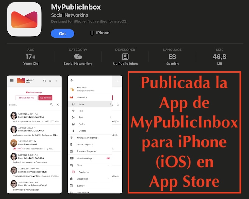 El lado del mal - Publicada la App de MyPublicInbox para iPhone (iOS) en App Store elladodelmal.com/2025/03/public… #MyPublicInbox #iOS #iPhone #App #Android #AppStore