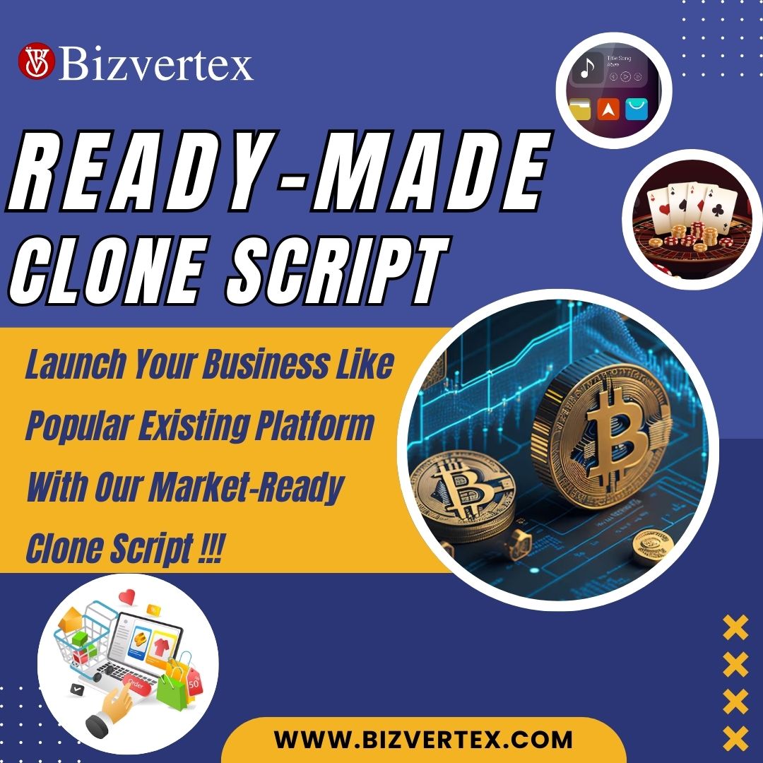 bizvertex's tweet image. Ready to innovate? #Bizvertex offers feature-rich, business-oriented #clonescripts that transform visions into reality. Experience seamless development tailored for #entrepreneurs with big goals.

Free Demo &amp;lt;&amp;gt; bizvertex.com/ready-made-clo…

#readymadeclonescript #OnDemand #mobileapp