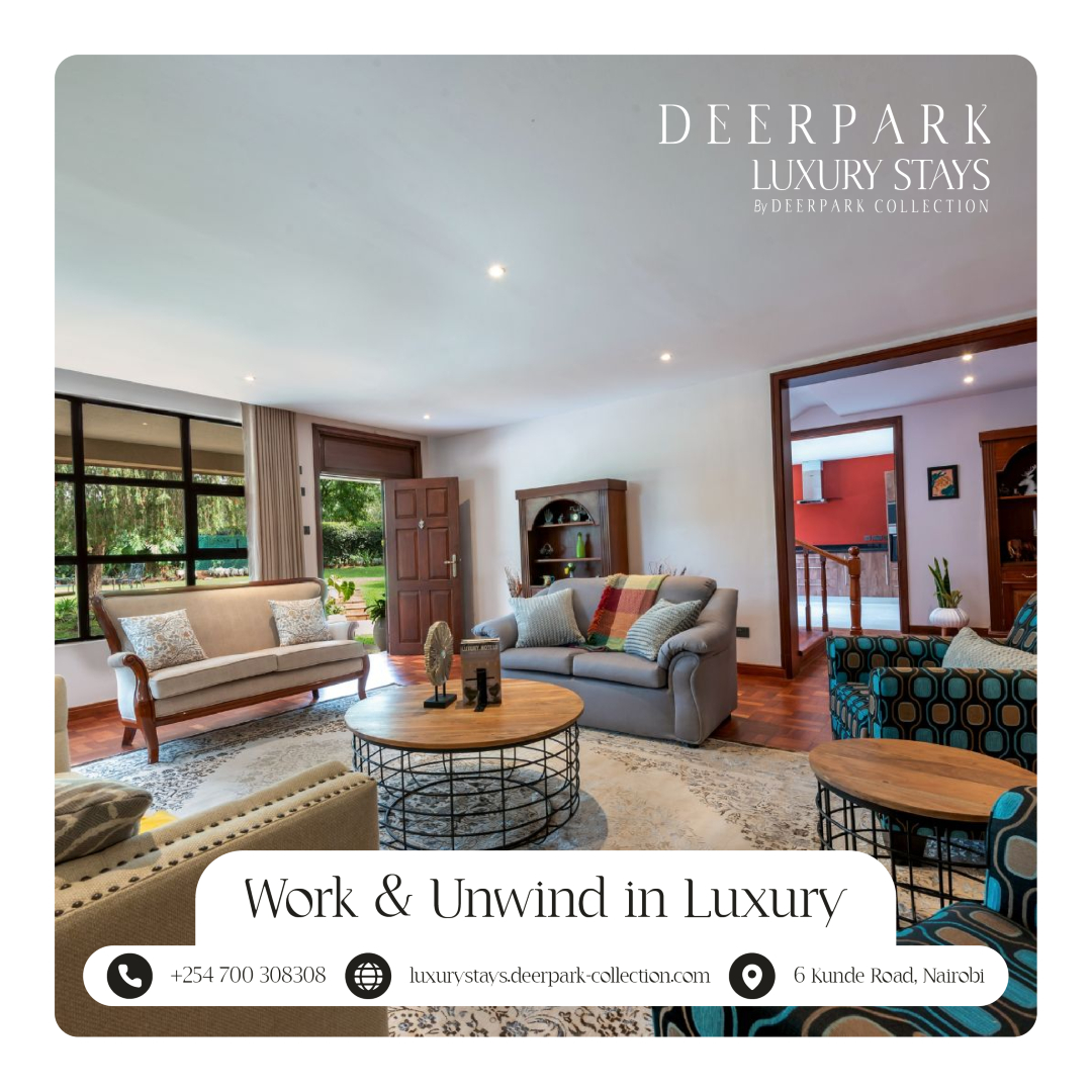 KenyaDeerpark's tweet photo. Stay productive with high-speed Wi-Fi, business-friendly workspaces & a serene pooldeck. Just 7km from Nairobi’s CBD & 5km from Upperhill—perfect for business and leisure! Rated 9.5/10 on https://t.co/d8vYtIbd2B & 4.9/5 on Google. Book now: https://t.co/vC9NmOBtLc or Call +254 700 308 308