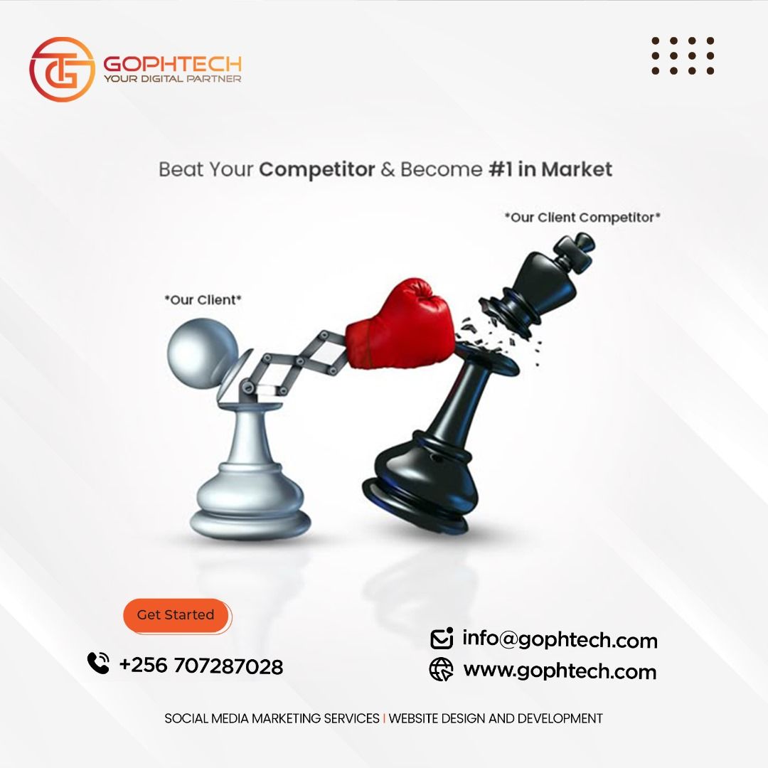 Goph Technologies (@gophtech) on Twitter photo Beat your competitors & dominate the market! 💪 Get top-notch social media marketing & website design with Gophtech. 📈
📩 info@gophtech.com | 🌍 gophtech.com | 📞 +256 707287028
#DigitalMarketing #GrowYourBusiness #Gophtech Beat your competitors & dominate the market! 💪 Get top-notch social media marketing & website design with Gophtech. 📈
📩 info@gophtech.com | 🌍 gophtech.com | 📞 +256 707287028
#DigitalMarketing #GrowYourBusiness #Gophtech