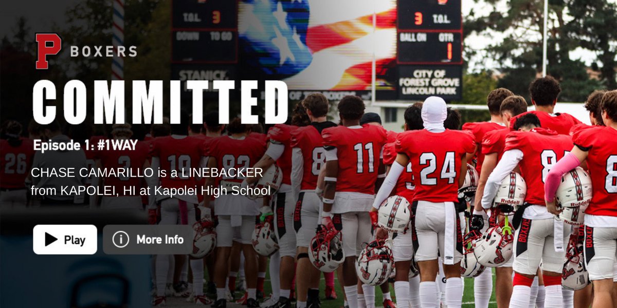 Chase Camarillo (@chasecamarillo_) on Twitter photo Blessed to announce my commitment to Pacific University to further my education and continue my football journey! Thank you to my family, coaches, and teammates who have supported me along the way. Go Boxers! <a href="/Coach_Taura/">Kit Taura</a> <a href="/CoachFalc/">Ian Falconer</a> Blessed to announce my commitment to Pacific University to further my education and continue my football journey! Thank you to my family, coaches, and teammates who have supported me along the way. Go Boxers! <a href="/Coach_Taura/">Kit Taura</a> <a href="/CoachFalc/">Ian Falconer</a>