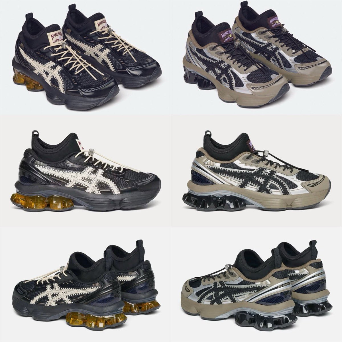 Nanushka x ASICS GEL-KINETIC FLUENTが日本時間3月25日21:00より発売 