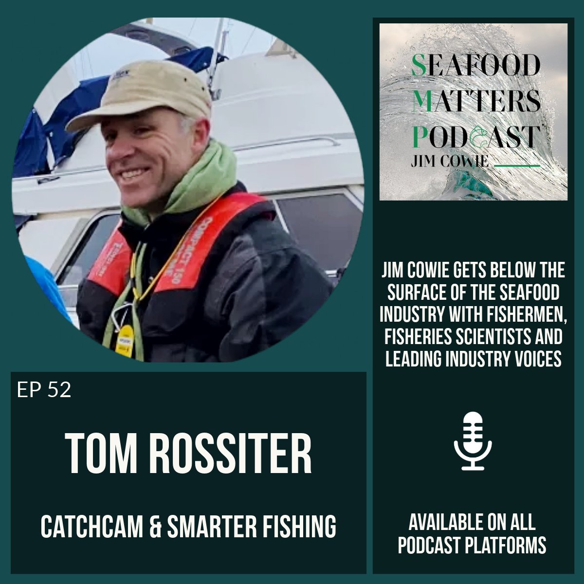 SeafoodMatters's tweet image. Tom Rossiter on CatchCam, sustainability, and smarter fishing! 🎧 #SeafoodMattersPodcast