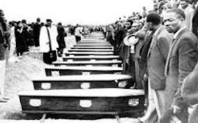 On this day in 1960 the violent and racist apartheid government massacred our people. Shooting many of them in the back as they ran away from the teargas. The reason: a protest against racist pass laws. NEVER FORGET!