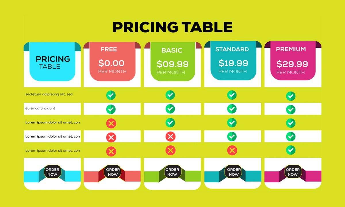 Apbank_fan's tweet image. I will design attractive pricing table, comparison chart, and sell sheet

Order Now
Fiverr&amp;gt;&amp;gt;&amp;gt; fiverr.com/designer_shela

#GraphicDesign #pricetabledesign #comparisonchart
#sellsheet #pricelist