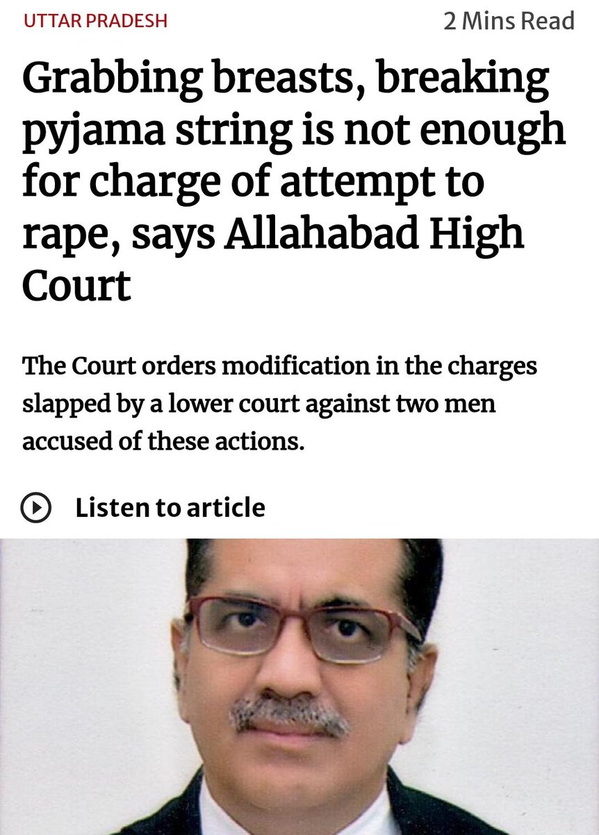 tishasaroyan's tweet photo. Mind you, this was done to an 11 year old girl, a literal child. Somehow grabbing breasts and tearing the pyjama string of an 11 yr old child by 2 men is *not* an attempt to r@pe. Let that sink in! India is absolutely no country for women. https://t.co/aXNb1zteEP