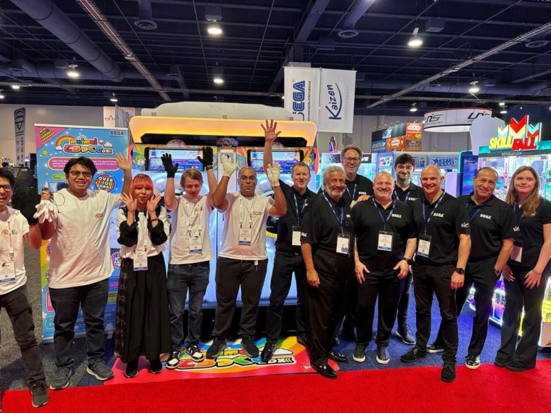 tungjunyatham's tweet image. Amusement Expo was an absolute blast! It was great to network with my favorite arcade rhythm game companies, support the local Vegas scene, and get to help amplify and cheer on maimai&apos;s long journey in officially releasing here in the States! 🎉