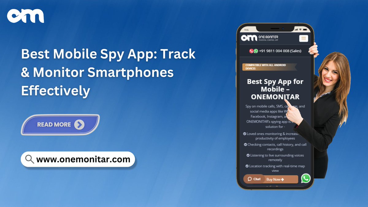 onemonitar1's tweet image. Best Mobile Spy App: Track &amp;amp; Monitor Smartphones Effectively
theomnibuzz.com/best-mobile-sp…

#MobileSpy #SpyApp #BestSpyApp #PhoneTracker #ParentalControl
