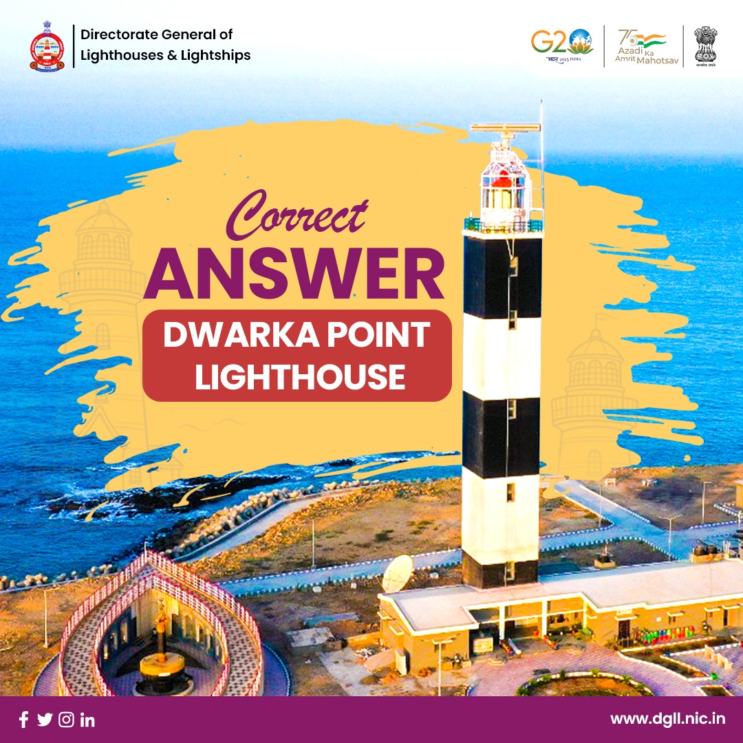 dgll_india's tweet photo. Yesterday, I asked you to identify this lighthouse—here's the correct answer!
Did you get it right? Let me know in the comments! 👇
#DGLL #LighthouseTrivia #MaritimeHistory #QUIZ https://t.co/e89k4PF4mf