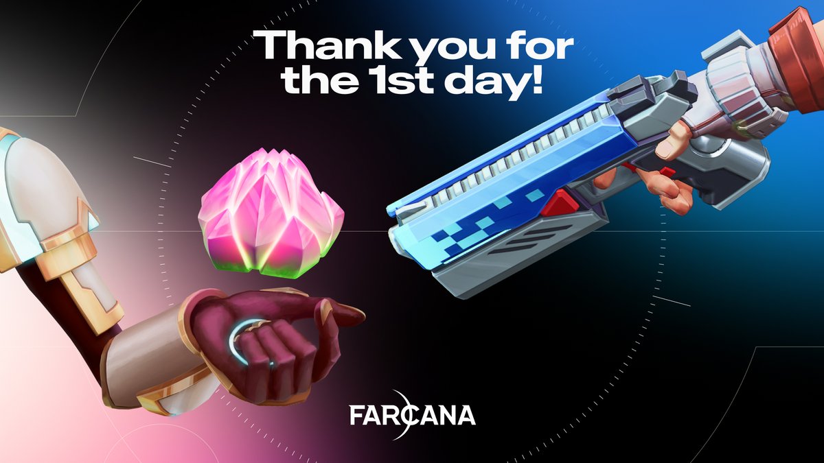 A huge thank you! ❤️

The first day of the #Farcana playtest was incredible, and it’s all thanks to you. Your support and feedback mean everything!  
See you back in the arena!