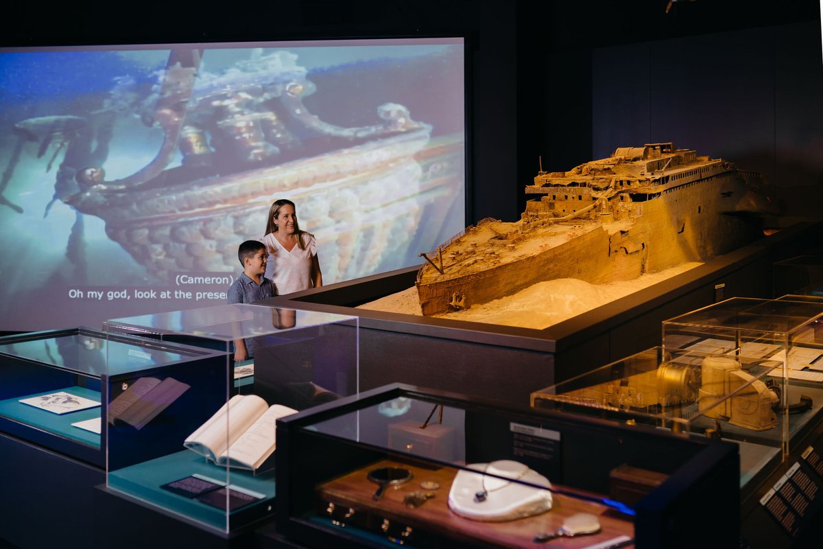 James Cameron – CHALLENGING THE DEEP opens tomorrow! 
Dive into the legendary filmmaker’s real-life deep-sea adventures in this immersive exhibition.
🎟️ Grab your tickets online before 4 April and go in the draw to win a holiday package!
Book now: bit.ly/JamesCameronCTD