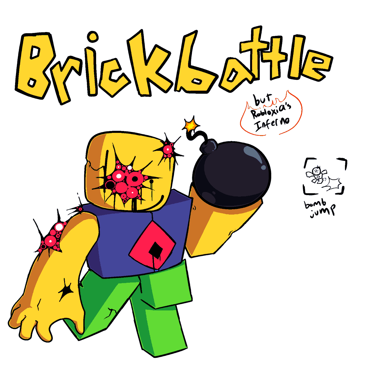 HabGatLad's tweet image. Brickbattle if he was a character in #robloxiasinnferno maybe I think
#terrorbyte