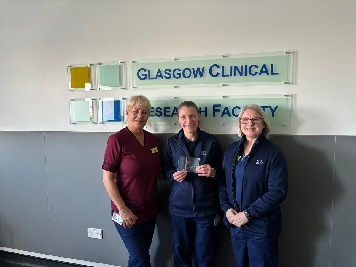 The winner of our “Clinical Research Support Staff Award” was   ⭐️Annemarie Jordan⭐️