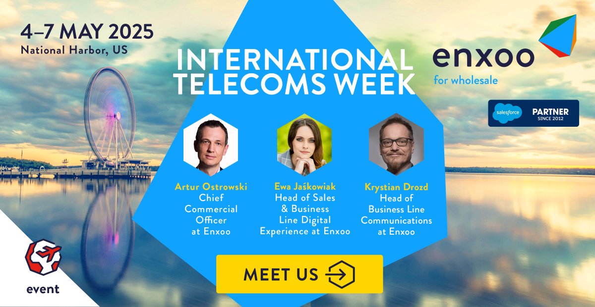 📡 What’s Slowing Operators Down? At #ITW2025, we’re discussing how operators can remove bottlenecks, improve service quality, and unlock new growth opportunities. Join us at Booth 719 👉tiny.pl/q3hzp48s

#Enxoo