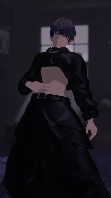 #BLVKCollection #おうつちのVRC日記 GIRUMONさんにお誕生日プレゼントをもらいました! うお‥‥えっちすぎ‥‥‥‥ 