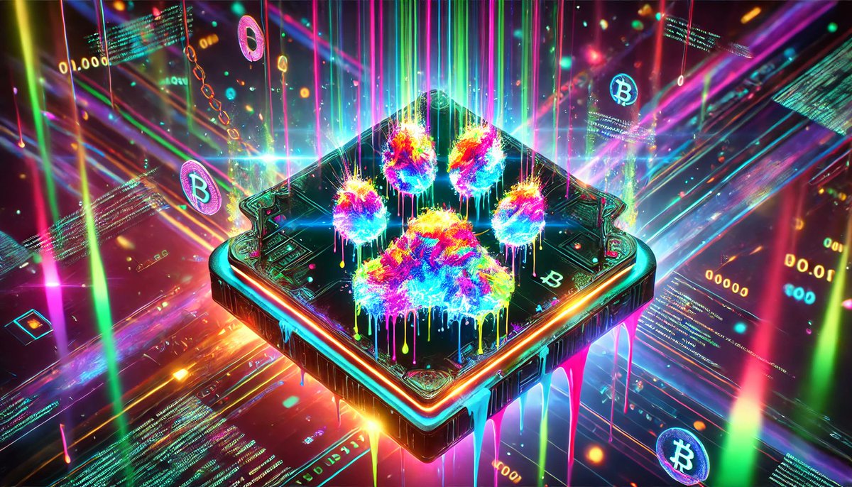 PawPaintHQ's tweet photo. The first person to ever collect a PAWPAINT piece…
Might not have even known what they were holding.

#PAWPAINT #CryptoCollectors #ArtOnChain https://t.co/VvUPcCjnrv
