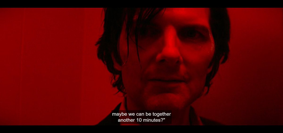 vpaulsn's tweet photo. do you remember when petey told mark that he carried his pain on severed floor too? mark felt it every day, even though he didn't know why. and today, for the first time, he did what he wanted to do and not what he was forced to do. is HIS life, and he chose helly. #severance https://t.co/3djaJid7SS