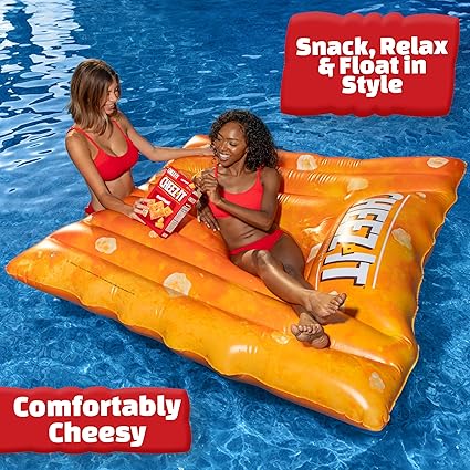 TJLgroup's tweet photo. Kellanova and Sunny Days Entertainment are tapping into the viral trend of food-themed pool accessories with a new collection inspired by some of your favorite snacks and treats! https://t.co/gawmL2o3JF https://t.co/zUD4qRrXse